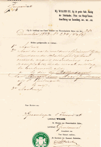 Aanstelling als luitenant in Rotterdam Anne Maas Geesteranus (1874-01-05)